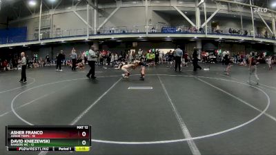 68 lbs Round 3 (6 Team) - David Kniezewski, Rangers WC vs Asher Franco, Junior Terps