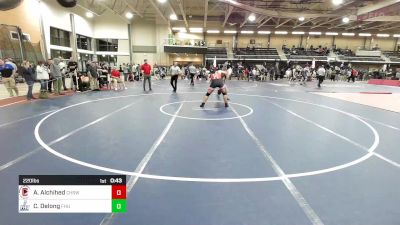 220 lbs Consi Of 16 #2 - Andrew Alchihed, Cranston West vs Colton Delong, Fair Haven