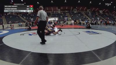 133 lbs Champ. Round 2 - William Harvey, Indiana Tech vs Jaymar Brown, Unattached