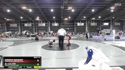 78 lbs Quarterfinal - Andrew Redshirt, Grindhouse Wrestling Club vs Eli Galvan, Valiant College Prep