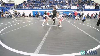 Semifinal - Clay Blankenship, Mustang Bronco Wrestling Club vs Oak Wright, Team Tulsa Wrestling Club