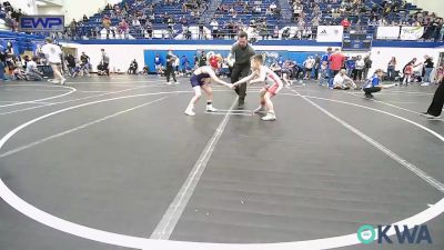 Semifinal - Clay Blankenship, Mustang Bronco Wrestling Club vs Oak Wright, Team Tulsa Wrestling Club