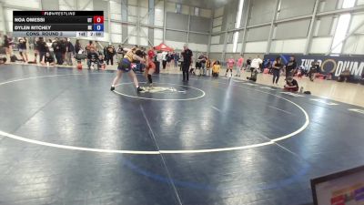 U20 Women - 65 lbs Cons. Round 3 - Noa Omessi, UT vs Dylen Ritchey, NE