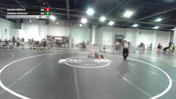 69 lbs Semifinal - Mason Rebolo, Savage House WC vs Joshua Woolley, Savage House WC