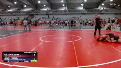 150 lbs Round 2 - Colten McGuire, West Plains Wrestling Club vs Jonah Manuel, Waynesville Tigers Wrestling Club