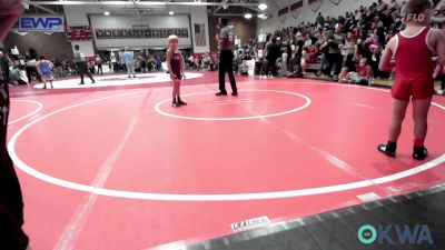 55-58 lbs Rr Rnd 5 - Lincoln Vantuyl, R.A.W. vs Lexton Manning, Bristow Youth Wrestling