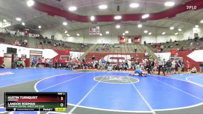 144 lbs Cons. Round 6 - Austin Turnquist, Speedway vs Landon Rodman, Franklin Central Wrestling Club