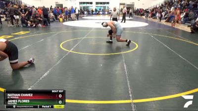 215 lbs Cons. Round 4 - James Flores, Western vs Nathan Chavez, El Modena