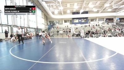 87 lbs Placement (4 Team) - Seth Sobaje, Cali Club vs Richie Flores Jr, Colorado Xtreme
