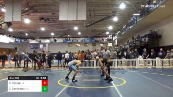 132 lbs Consolation - Nicholas Dipippo, North Penn vs Dom Seminera, St. Anthony's