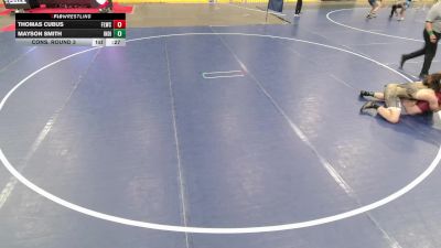 Junior Boys - 175 lbs Cons. Round 3 - Mayson Smith, Indiana vs Thomas Cubus, Forest Lake Wrestling Club