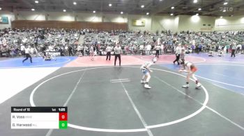 88 lbs Round Of 16 - Ryker Voss, Roseburg May Club vs Grayson Harwood, All In Wr Ac