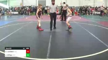 82 lbs Semifinal - Chase Lambert, Steel Valley Renegades vs Jack Silfies, Spartan Combat Elite