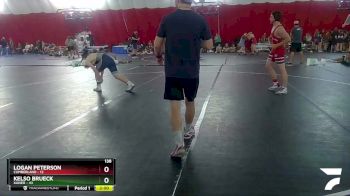 138 lbs Round 4 (16 Team) - Kelso Brueck, Xavier vs Logan Peterson, Cumberland