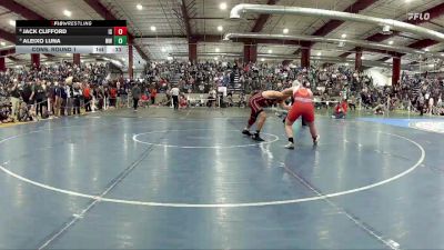 150 lbs Cons. Round 1 - Jack Clifford, Indian Springs vs Aleixo Luna, West Wendover