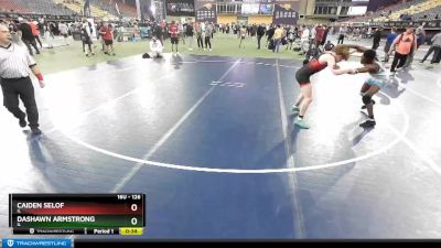 126 lbs Cons. Round 4 - Caiden Selof, IL vs Dashawn Armstrong, IL