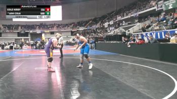 1A-4A 285 Semifinal - Levi Cole, Ranburne vs Cole Kirby, Etowah High School