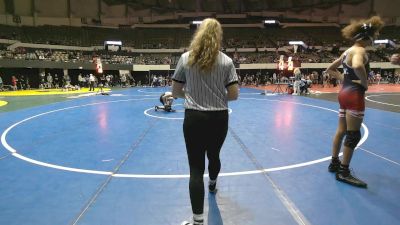 6-8 110 Cons. Round 2 - Angelo Lombardi, Fauquier Wrestling Club vs Nicholas Rogers, Midlothian Miners Wrestling Cl