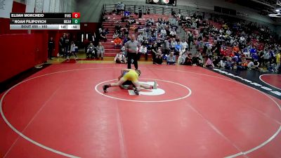 160 lbs 5th Place Match - Elijah Morcheid, River Valley Hs vs Noah Filipovich, Marion Center Area Hs