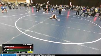 120 lbs Cons. Round 4 - Chase Smith, MN vs Dylan Bratt, OK