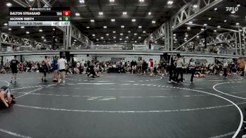 126 lbs Finals (2 Team) - Jacksin Smith, Full Circle vs Dalton Stragand, TDWC Maniacs Blue & Gold