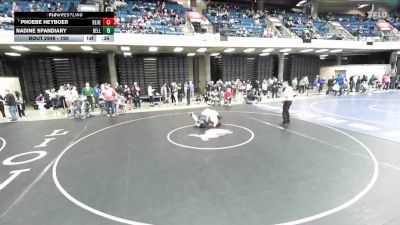 190 lbs Quarterfinal - Phoebe Heyboer, Blue Island (Eisenhower) vs Nadine Spandiary, Unattached