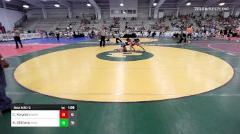 160 lbs Rr Rnd 3 - Conner Hayden, Rampage vs Kody Glithero, High Rollers