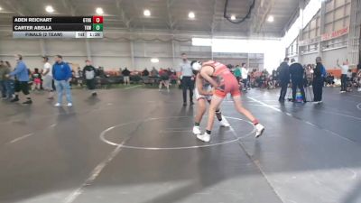 144 lbs Finals (2 Team) - Aden Reichart, Gettysburg vs Carter Abella, Team Kaizen Wrestling