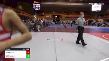 88 lbs Final - Cooper Stivers, Legends Of Gold vs Robert Joseph Meza, Black Fox Wrestling Academy