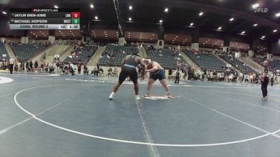 285 lbs Cons. Round 2 - Michael Hopson, WVU Tech (W.Va.), WV vs Jaylin Bien-aime, Lindsey Wilson (Ky.)