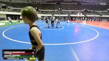 Rookie 6-8 85 3rd Place Match - Charles Higginbotham, Jolliff Middle vs Sawyer Lengkeek, Norfolk Christian