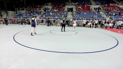 120 lbs Cons 32 #2 - Bradley Wagner, PA vs Bradley Lazzerini, OK