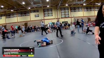 48-52 lbs Quarterfinal - Hudson OConnor, New Kent Wrestling Club vs Damian Espinosa, Easton