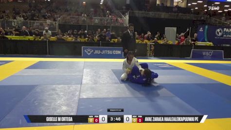 Avae Zaraea Haalealeikapuuwai Pe vs Giselle M Ortega 2025 Pan Kids Jiu-Jitsu IBJJF Championship