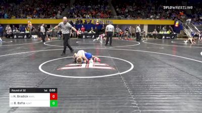 60 lbs Round Of 32 - Hunter Bradick, Maplewood vs Brody Bafia, Huntingdon