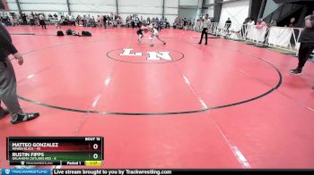 110 lbs Rd# 7- 10:45am Saturday Final Pool - Matteo Gonzalez, Minion Black vs Rustin Fipps, Oklahoma Outlaws Red
