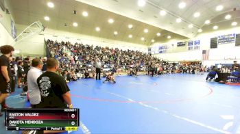 45 lbs Round 1 - Easton Valdez, MTC vs Dakota Mendoza, Cvbjj