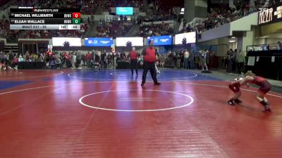 55 lbs Semifinal - Michael Willmarth, Bozeman Wrestling Club vs Elijah Wallace, Team Real Life