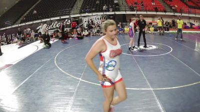 165 lbs Alexandra Zimmerer, Colorado HS Girls vs Caroline Mecham, Montana HS Girls