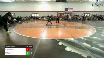 60 lbs Quarterfinal - Collin Young, Kodiak Attack vs Giovanni Tate, Death Squad