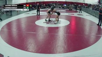130 lbs Semifinal - Lilianna Orozco, Cimarron Memorial vs Jasmine Romolo, Spring Valley