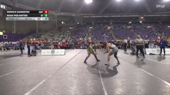 184 lbs Semis & 3rd Wb (16 Team) - Derrick Bannister, Cumberlands (Ky.) vs Noah Poe-Hatten, Providence (Mont.)