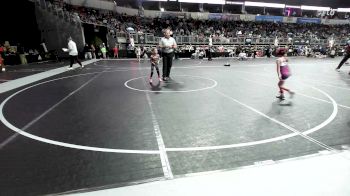 40 lbs Semifinal - Rylei Summers, Lawrence Elite WC vs Harper Davis, Moodys WC