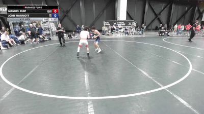 132 lbs Manuel Ruiz, California Red vs John Marriott, Texas