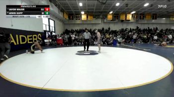 175 lbs Champ. Round 1 - Javon Major, Paloma Valley vs Lewis Goff, Newport Harbor