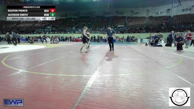 101 lbs Semifinal - Easton Pierce, Mustang Middle School vs Jackson Smith, Norman North