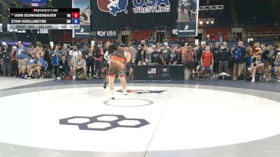 285 lbs Champ. Rd Of 64 - Odin Schwabenbauer, Washington vs Zyan Knollmeyer, Missouri
