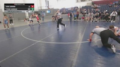 108 lbs 3rd Place Match - Boe Grimm, J.E.T. vs Titan Jarman, Devils