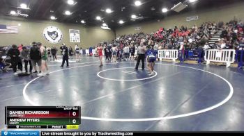 126 lbs Cons. Round 3 - Andrew Myers, Liberty vs Damien Richardson, Clovis West