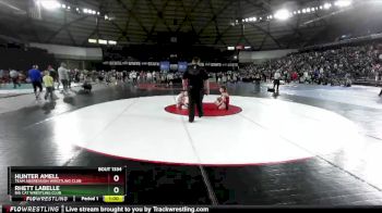 71 lbs Quarterfinal - Rhett LaBelle, Big Cat Wrestling Club vs Hunter Amell, Team Aggression Wrestling Club